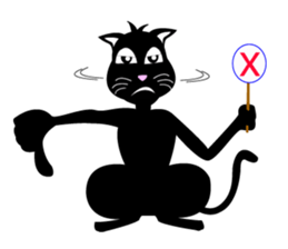 Tuadum Funny Cat sticker #6821751