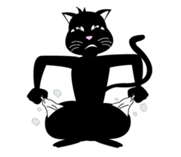 Tuadum Funny Cat sticker #6821753