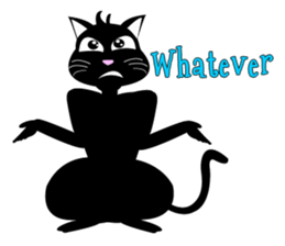 Tuadum Funny Cat sticker #6821754