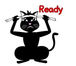 Tuadum Funny Cat sticker #6821761