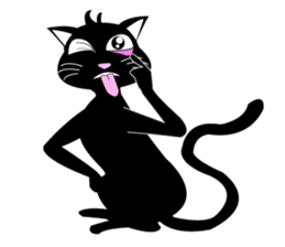 Tuadum Funny Cat sticker #6821762