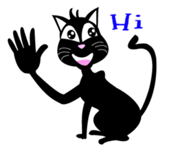 Tuadum Funny Cat sticker #6821763