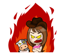 Nessy and Coco sticker #6822035