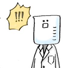 Mr.Conical Beaker and his friends sticker #6822120