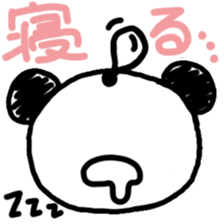 Adult PuiPui is PANDA sticker #6822341