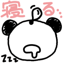 Adult PuiPui is PANDA sticker #6822341