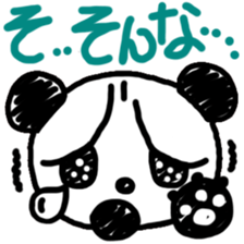 Adult PuiPui is PANDA sticker #6822342