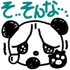 Adult PuiPui is PANDA sticker #6822342