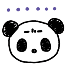 Adult PuiPui is PANDA sticker #6822343