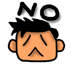 A man sticker-1 sticker #6822428