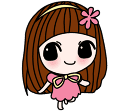 Lovely Candy - Dolly Brown sticker #6822914