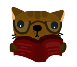 Chocolate-Brownie Cat sticker #6822957