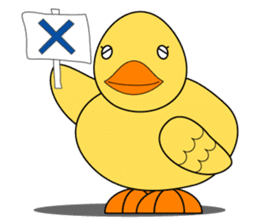Cutie Rubber Duckie(Ducky) sticker #6823185