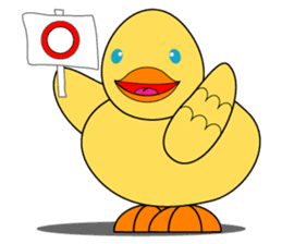 Cutie Rubber Duckie(Ducky) sticker #6823186