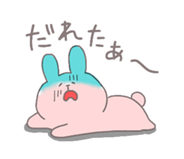 rabbit in kochi sticker #6823539