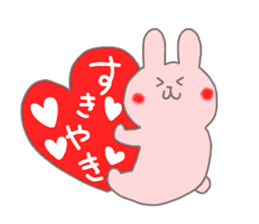 rabbit in kochi sticker #6823541