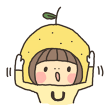 yuzu mikan2 sticker #6823969