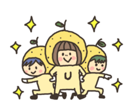 yuzu mikan2 sticker #6823971