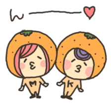 yuzu mikan2 sticker #6823974