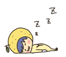 yuzu mikan2 sticker #6823983