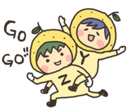 yuzu mikan2 sticker #6823989