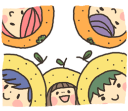 yuzu mikan2 sticker #6823991