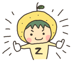 yuzu mikan2 sticker #6823992