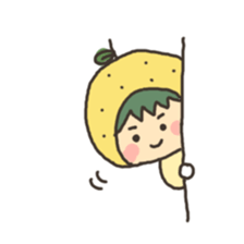 yuzu mikan2 sticker #6823994