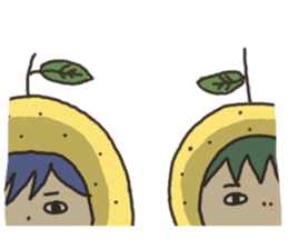 yuzu mikan2 sticker #6824006