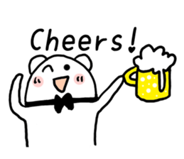 Polar Bear Sticker. sticker #6824028