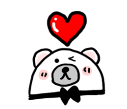 Polar Bear Sticker. sticker #6824046