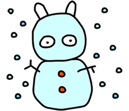 i am rabbits sticker #6824294