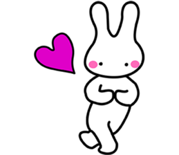 i am rabbits sticker #6824303