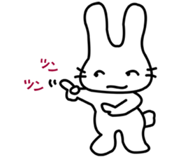 i am rabbits sticker #6824306