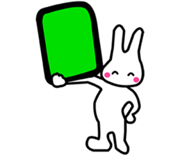 i am rabbits sticker #6824309