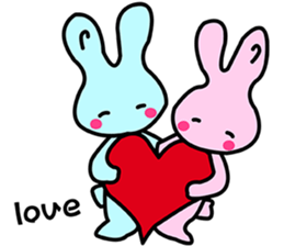 i am rabbits sticker #6824313