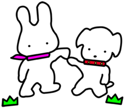 i am rabbits sticker #6824318