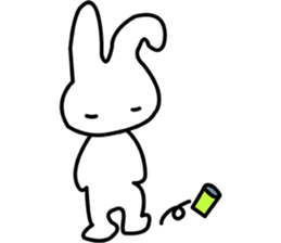 i am rabbits sticker #6824319
