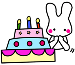 i am rabbits sticker #6824321