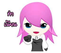 Lady Mina sticker #6824841