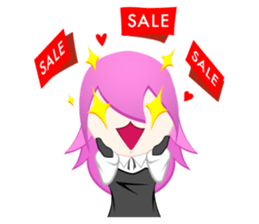 Lady Mina sticker #6824845