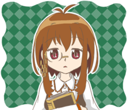 Mabook girl sticker #6825008