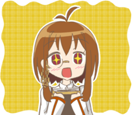 Mabook girl sticker #6825009