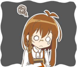 Mabook girl sticker #6825010