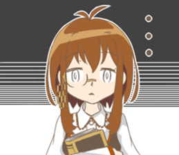 Mabook girl sticker #6825012