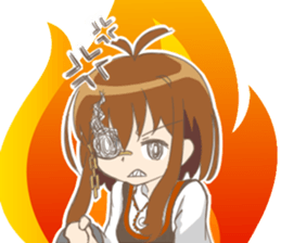 Mabook girl sticker #6825016