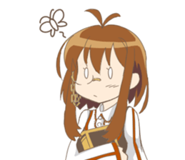 Mabook girl sticker #6825027