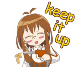 Mabook girl sticker #6825030