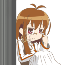 Mabook girl sticker #6825031