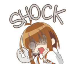 Mabook girl sticker #6825034